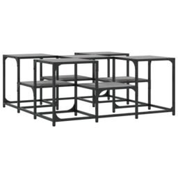 Berkfield Home Coffee Table Grey Sonoma 91x91x40 cm Engineered Wood - Size: 91 x 91 x 40 cm - thumbnail 2