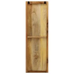 Berkfield Home Wall-mounted Coat Racks 2 pcs Solid Mango Wood 36x110x3 cm in Brown - Size: 36 x 110 x 3 cm - thumbnail 4