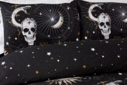 Rapport Home Tarot Microfibre Polyester Reversible Duvet Set with Pillowcase - Size: Single - thumbnail 2