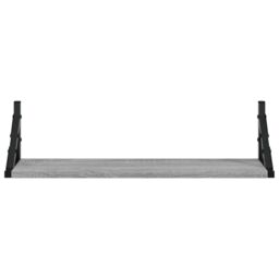 Berkfield Home Wall Shelves 2 pcs Grey Sonoma 60x15x15.5 cm - thumbnail 5