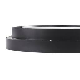 Wyld and Coco Triangle Ceiling Lamp - Black Steel Integrated LED Acrylic Diffuser - thumbnail 6