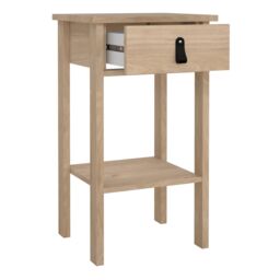 Furniture To Go Barcelona Bedside Table with 1 Drawers in Jackson Hickory Oak in Light Oak - thumbnail 6