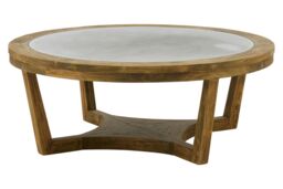 Orsina Elegant Coffee Table, Versatile Coffee Table For Livingroom, Functional Outdoor Coffee Table With Storage in Natural - thumbnail 1