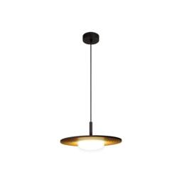 Netlighting Lucide CARMINO Pendant Ø 38 7 cm LED Dim. 1x8W 3000K Taupe - Essential - thumbnail 1