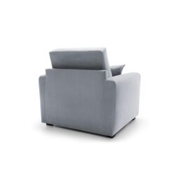 Abakus Direct Olly Linen Single Sofa Bed in Light Grey - thumbnail 4