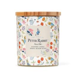 Peter Rabbit Spring Bloom Scented Candle 1 Wick Wood Lid 30hr Burn Glass - Size: Medium - thumbnail 5