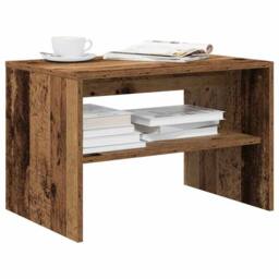 Berkfield Home TV Cabinet Old Wood 60x40x40 cm Engineered Wood in Brown - Size: 60 x 40 x 40 cm - thumbnail 1