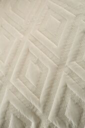 Catherine Lansfield 'Jacob Geo' Soft Touch Duvet Cover Set in Natural - Size: Super King - thumbnail 4