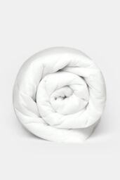 OHS Essentials 15 Tog Duvet Winter Warm Quilt in White - Size: King