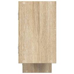 Berkfield Home Wall Cube Shelf 5 Compartments Sonoma Oak Engineered Wood in Light Oak - thumbnail 5