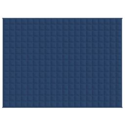 Berkfield Home Weighted Blanket Blue 152x203 cm 7 kg Fabric - thumbnail 3