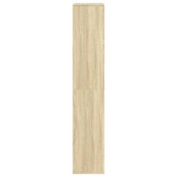 Berkfield Home Classic Bookcase Sonoma Oak 100x33x175 cm Engineered Wood in Light Brown - Size: 100 x 33 x 175 cm - thumbnail 5