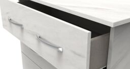 Ready Assembled 2 U Hampshire 3 Drawer Chest (Ready Assembled) in White - thumbnail 5