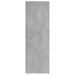 Berkfield Home Corner Cabinet Concrete Grey 33x33x100 cm Engineered Wood - Size: 33 x 33 x 100 cm - thumbnail 6