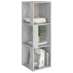 Berkfield Home Corner Cabinet Concrete Grey 33x33x100 cm Engineered Wood - Size: 33 x 33 x 100 cm - thumbnail 4