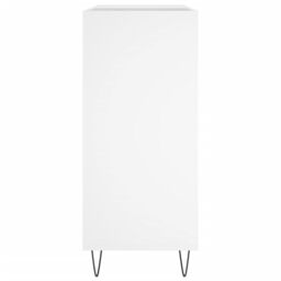 Berkfield Home Record Cabinet White 84.5x38x89 cm Engineered Wood - thumbnail 5