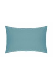 Belledorm Easy Care 200 Thread Count Cotton Polyester Percale Housewife Pillowcase in Teal