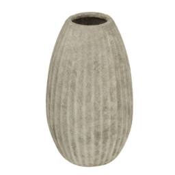 Lemon Pavilion Furniture and Decor Catania Large Olpe Vase - Ceramic - L21 x W21 x H36 cm - Light Grey