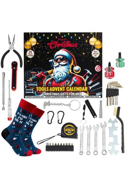 kreativekraft Handyman Advent Calendar Christmas Gift - image 1