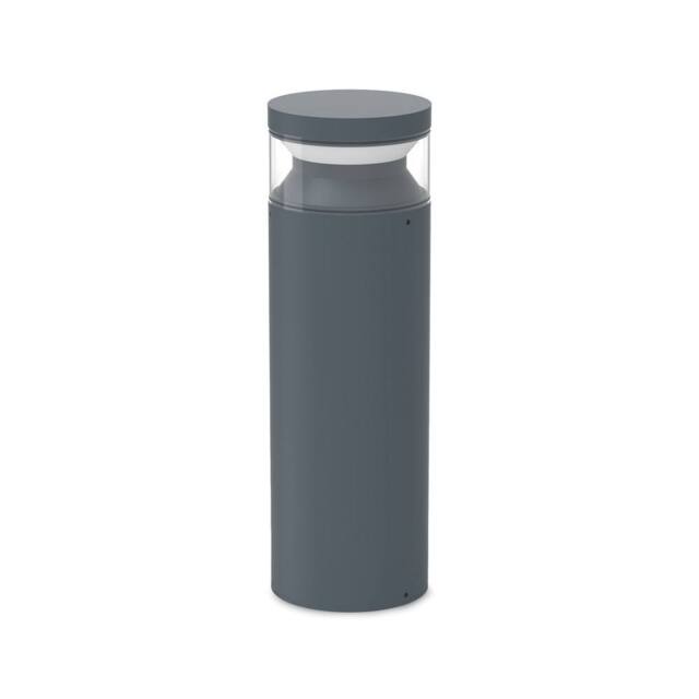 Netlighting Boeing 40cm LED Outdoor Bollard Anthracite 3000K IP65 in Dark Grey
