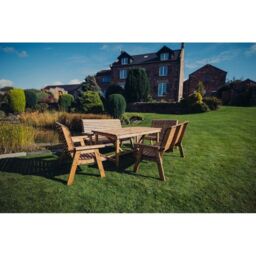Churnet Valley Garden Furniture Ltd Valley 2X2B 2X3B Set - Min. Assembly Required - Set of Cushions Inc in Brown - thumbnail 2