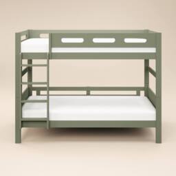 Flair Elijah Detachable Wooden Bunk Bed in Green - Size: Single - thumbnail 5