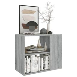 Berkfield Home Side Cabinet Grey Sonoma 60x30x50 cm Engineered Wood - Size: 60 x 30 x 50 cm - thumbnail 5