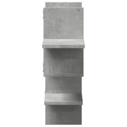 Berkfield Home Wall Shelf Concrete Grey 124.5x18x60.5 cm Engineered Wood - thumbnail 5