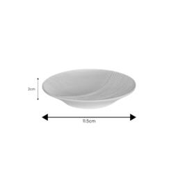 Showerdrape Ripple Textured Soap Dish in White - thumbnail 2