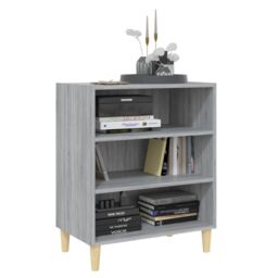 Berkfield Home Sideboard Grey Sonoma 57x35x70 cm Engineered Wood - Size: 57 x 35 x 70 cm - thumbnail 3