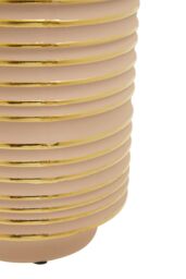 Orsina Haldis Small Ceramic Vase in Gold - thumbnail 4