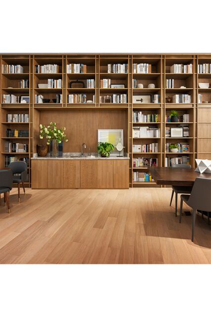 Living and Home 36Pcs PVC Wooden Self-adhesive Laminate Flooring Planks in Brown - image 1