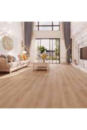 Living and Home 36Pcs PVC Wooden Self-adhesive Laminate Flooring Planks in Brown - thumbnail 2