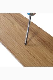Living and Home 36Pcs PVC Wooden Self-adhesive Laminate Flooring Planks in Brown - thumbnail 5