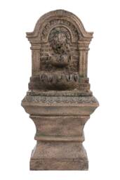 Living and Home Garden Decor Solar-Powered Water Fountain in Natural - thumbnail 3