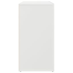 Berkfield Home White Sideboard White Wood 120 x 36 x 69 cm Storage - thumbnail 7