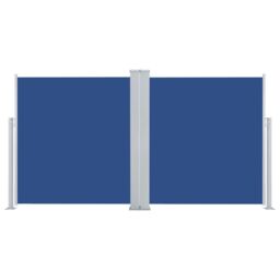 Berkfield Home Retractable Side Awning Blue 160x600 cm - thumbnail 2