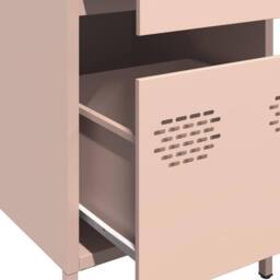 Berkfield Home Sideboard Pink 35x39x73.5 cm Cold-rolled Steel - thumbnail 9