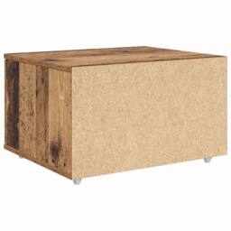 Berkfield Home Drawer Cabinet Old wood Particle board Medium Drawer Cabinet in Brown - thumbnail 8