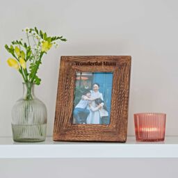 Paper High Natural Mango Wood Photo Frame - Size: Small - thumbnail 3