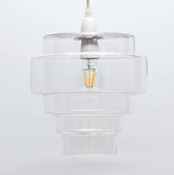 Pagazzi Mira Clear Glass Easy-Fit Pendant - thumbnail 2
