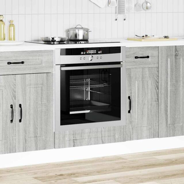 Berkfield Home Oven Cabinet Kalmar Grey Sonoma Engineered Wood - image 1
