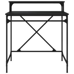 Berkfield Home Charming Desk Black 80x50x90 cm Engineered Wood & Iron - Size: 80 x 50 x 90 cm - thumbnail 5
