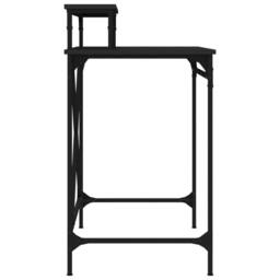 Berkfield Home Charming Desk Black 80x50x90 cm Engineered Wood & Iron - Size: 80 x 50 x 90 cm - thumbnail 6
