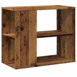 Berkfield Home Side Cabinet Old Wood 60x30x50 cm Engineered Wood in Brown - Size: 60 x 30 x 50 cm - thumbnail 6