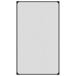 Berkfield Home Magnetic Insect Screen for Windows Anthracite 80x140 cm in Black - thumbnail 3