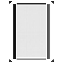 Berkfield Home Magnetic Insect Screen for Windows Anthracite 80x140 cm in Black - thumbnail 6
