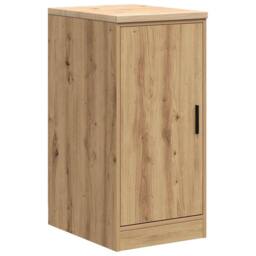Berkfield Home Garage Cabinets 2 pcs Artisan Oak Engineered Wood in Brown - thumbnail 6