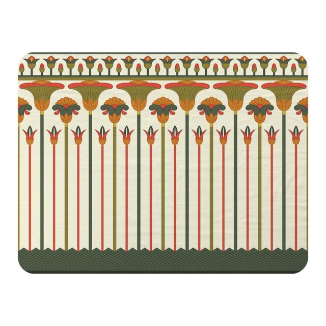 Benjamin Tate Design Egyptian Ornament Blanket in Natural - Size: 120 cm x 150 cm - image 1