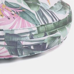 OHS Large Outdoor Cushion Round Decorative Floor Garden Water Resistant in Pink - thumbnail 8